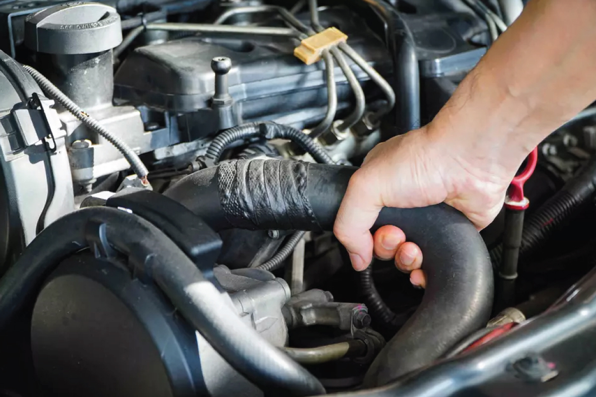 affordable gas cap seal and radiator coolant hose replacement service.